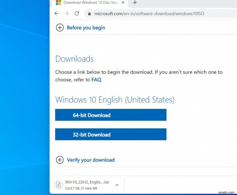 Windows 10 22H2(빌드 19045) ISO 다운로드 방법과 공식 직접 다운로드 링크 총정리