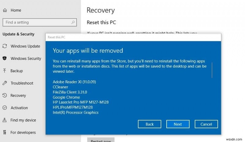 데이터·앱 손실 없이 Windows 11(22H2)을 안전하게 초기화하는 방법