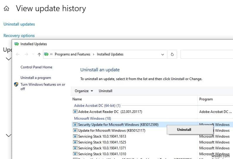 Windows 10 업데이트 KB5019959 설치 후 문제가 발생하나요? 손쉽게 해결하는 방법