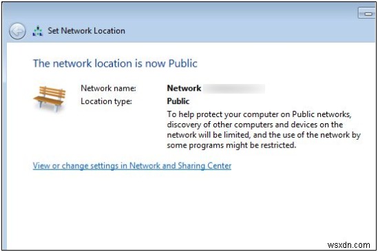 Windows 7, 8.1, 10에서 네트워크 위치를 변경하는 방법 총정리