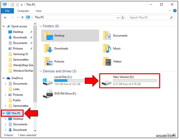 Windows 10에서 하드 드라이브 파티션 만드는 방법