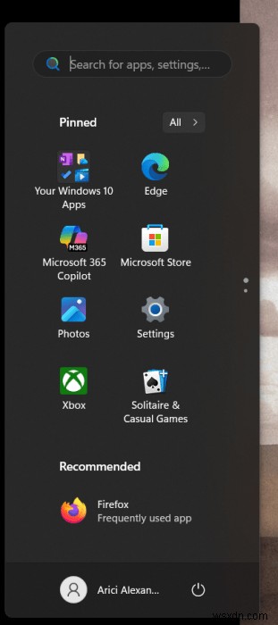 Windows 11 시작 메뉴 줄이기, 컴팩트한 화면을 위한 단계별 가이드