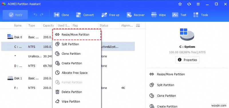 AOMEI Partition Assistant Standard – 무료 다운로드 및 핵심 기능 총정리
