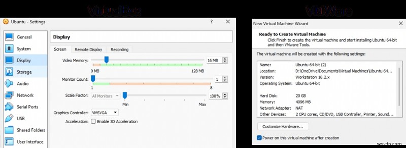 VirtualBox vs VMware: 어떤 가상화 플랫폼이 더 나은 성능을 제공할까?