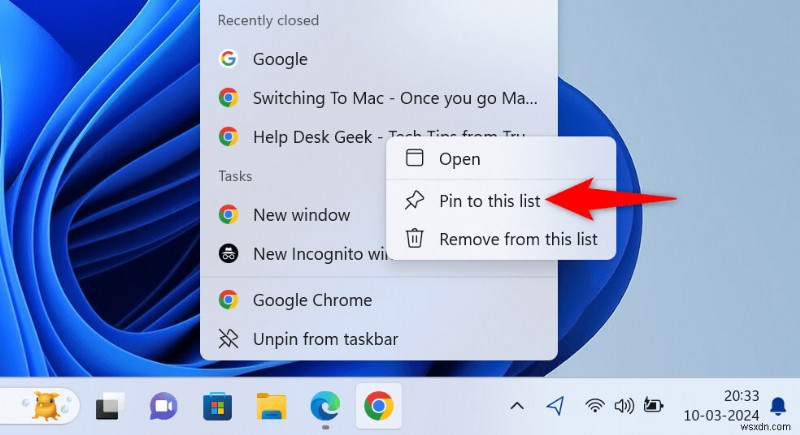 Windows 11 점프 목록 완벽 활용 가이드: 표시 항목 자유롭게 사용자 지정하기