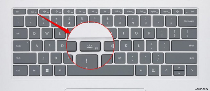 서피스(Surface) 노트북 키보드 백라이트 조절, 초간단 가이드
