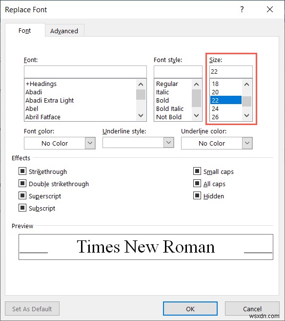 더 선명한 인쇄 결과를 위한 Microsoft Word 마침표 크기 키우는 방법