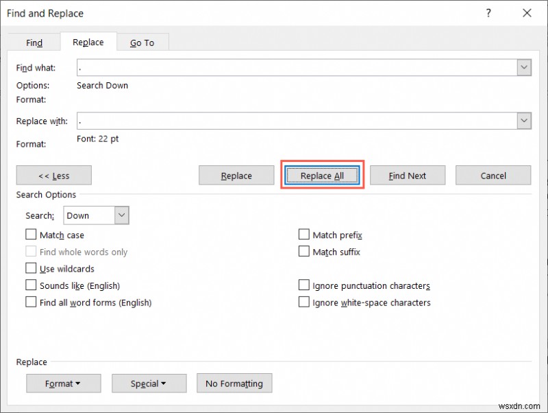 더 선명한 인쇄 결과를 위한 Microsoft Word 마침표 크기 키우는 방법