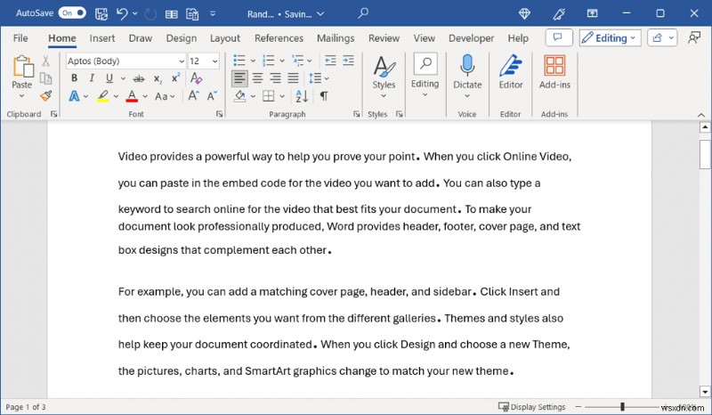 더 선명한 인쇄 결과를 위한 Microsoft Word 마침표 크기 키우는 방법