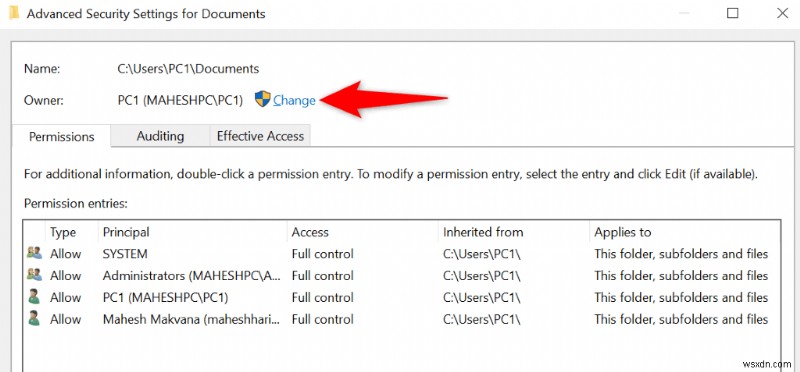 Windows 10/11에서  컨테이너의 개체를 열거하지 못했습니다  오류 해결 방법