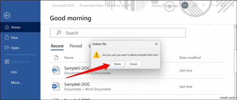 PC에서 Microsoft Word 문서 삭제하는 방법: 단계별 완벽 가이드