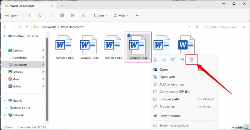 PC에서 Microsoft Word 문서 삭제하는 방법: 단계별 완벽 가이드