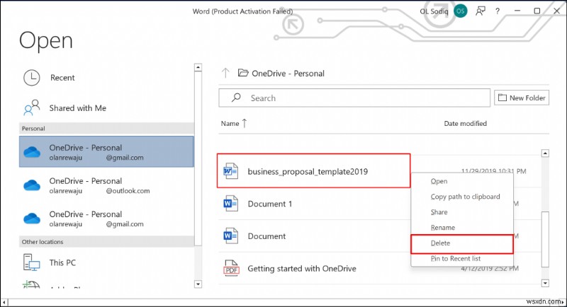 PC에서 Microsoft Word 문서 삭제하는 방법: 단계별 완벽 가이드