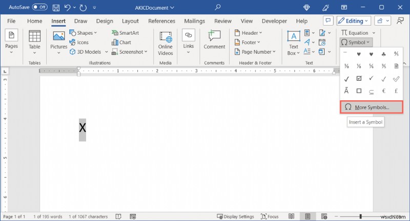 워드에서 X바(X̄) 기호 입력하는 법: Windows와 Mac 간단 가이드