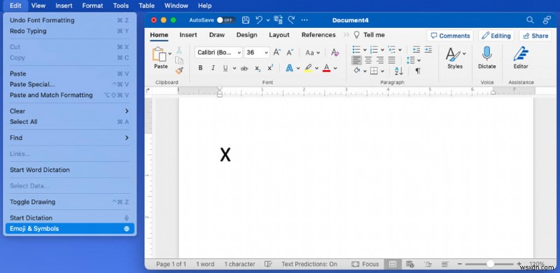 워드에서 X바(X̄) 기호 입력하는 법: Windows와 Mac 간단 가이드
