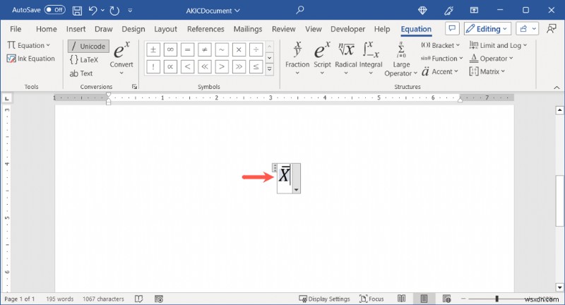 워드에서 X바(X̄) 기호 입력하는 법: Windows와 Mac 간단 가이드