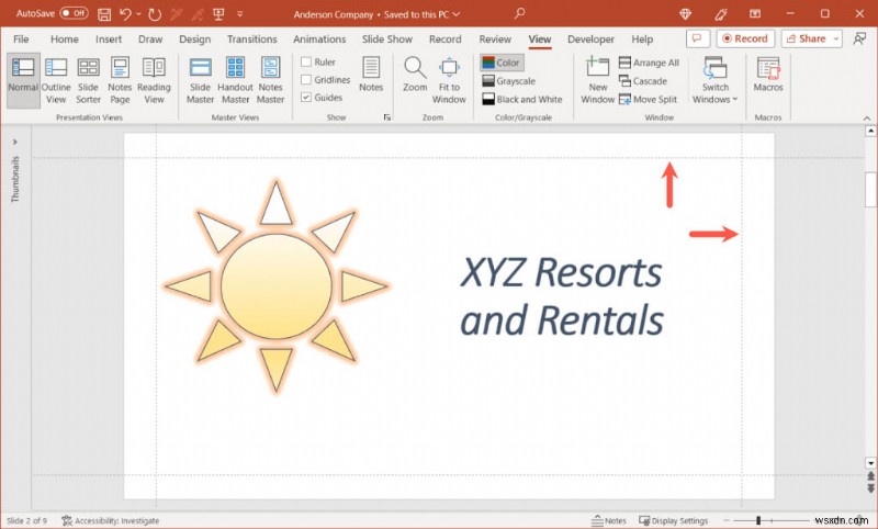 파워포인트(PowerPoint)에서 슬라이드·텍스트 여백과 크기 조절로 더 전문적인 프레젠테이션 만들기