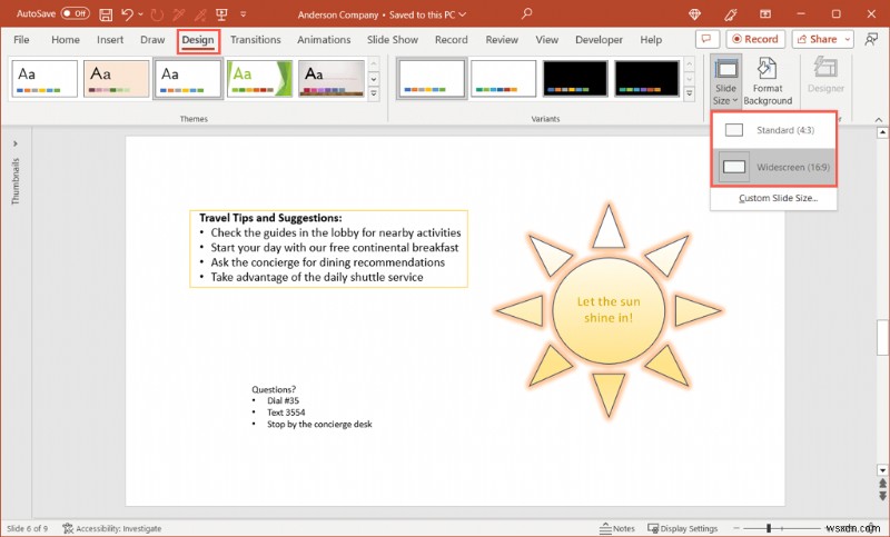 파워포인트(PowerPoint)에서 슬라이드·텍스트 여백과 크기 조절로 더 전문적인 프레젠테이션 만들기