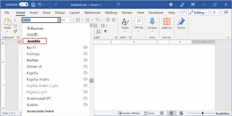 Microsoft Word에서 귀여운 풍선 글자 만들기: 초보자도 따라 하는 단계별 가이드