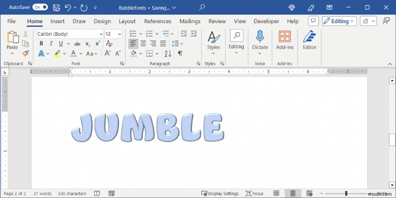 Microsoft Word에서 귀여운 풍선 글자 만들기: 초보자도 따라 하는 단계별 가이드