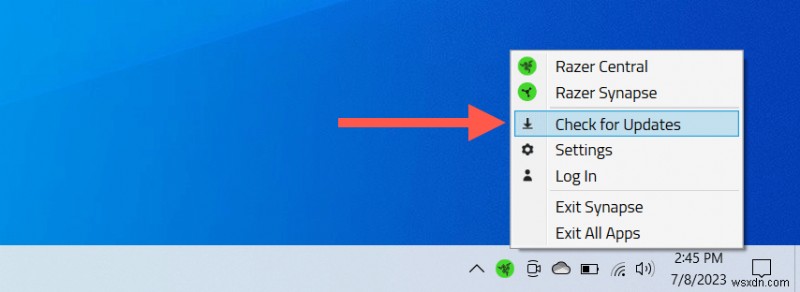 Razer 장비 성능 극대화: Windows에서 Razer Synapse 업데이트하는 방법