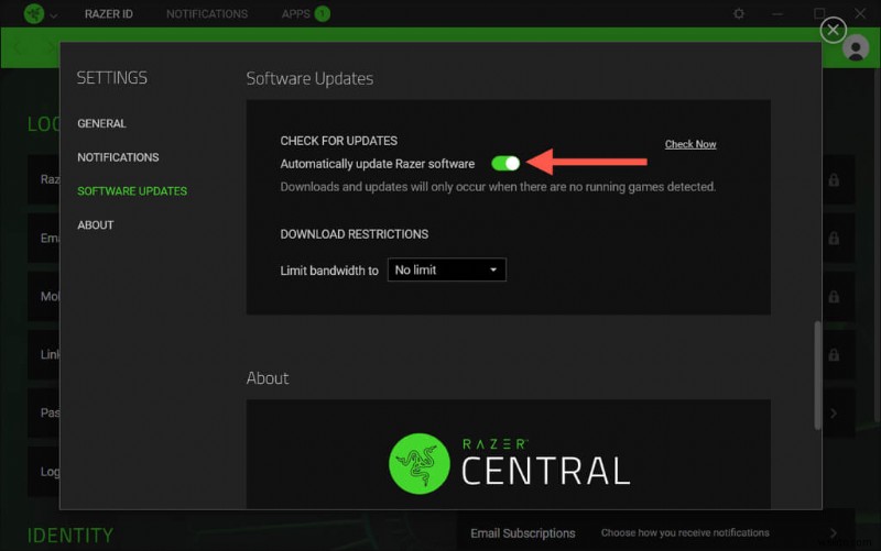 Razer 장비 성능 극대화: Windows에서 Razer Synapse 업데이트하는 방법