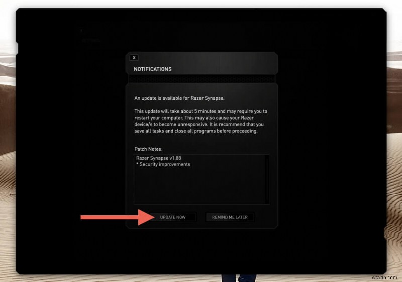 Razer 장비 성능 극대화: Windows에서 Razer Synapse 업데이트하는 방법