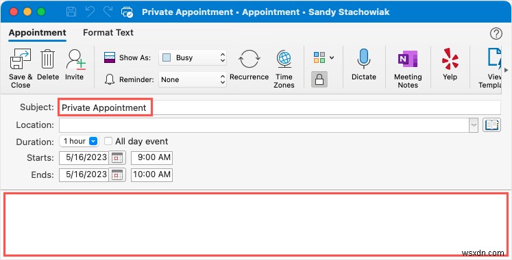 Outlook 일정에서 개인 약속 비공개로 설정하기: 단계별 완벽 가이드