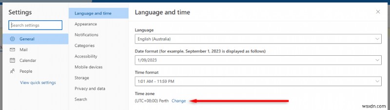 Microsoft Outlook 시간대 및 언어 설정, 플랫폼별로 쉽게 변경하는 방법