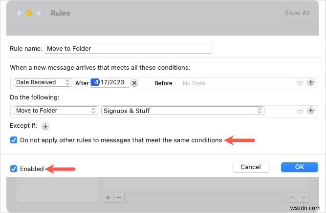 Outlook 규칙 완벽 가이드: Windows, Mac, 웹에서 이메일 관리 자동화하기