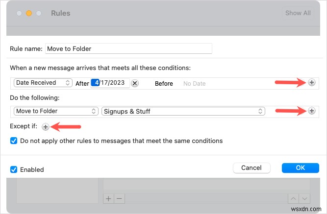 Outlook 규칙 완벽 가이드: Windows, Mac, 웹에서 이메일 관리 자동화하기