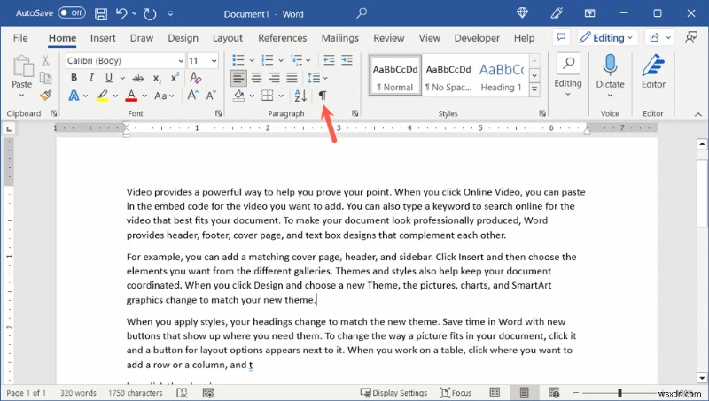 Windows, Mac, 웹 버전 Microsoft Word에서 페이지 나누기 쉽게 삭제하는 방법