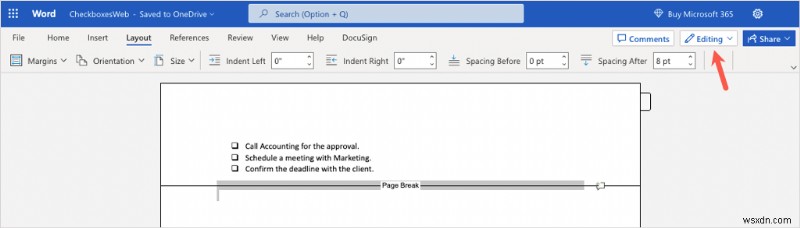 Windows, Mac, 웹 버전 Microsoft Word에서 페이지 나누기 쉽게 삭제하는 방법