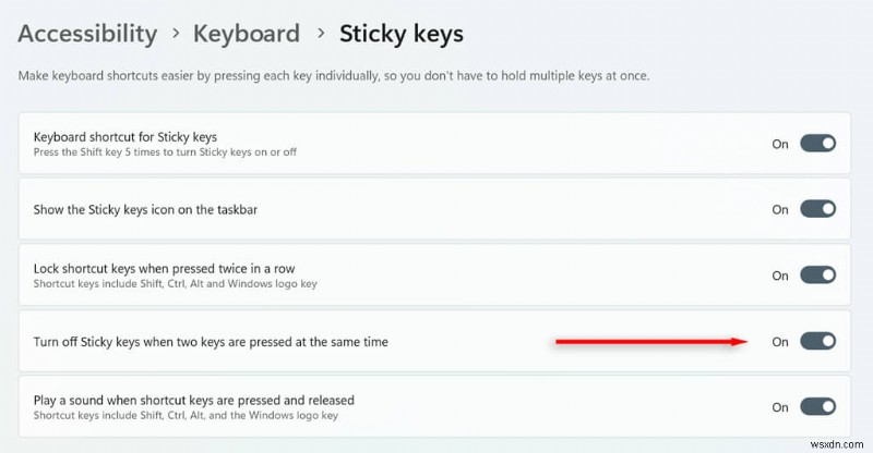 Windows에서 고정 키(Sticky Keys) 비활성화하는 방법: 단계별 완벽 가이드