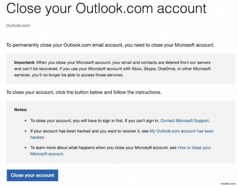 Outlook 계정 영구 삭제 방법: 단계별 완벽 가이드
