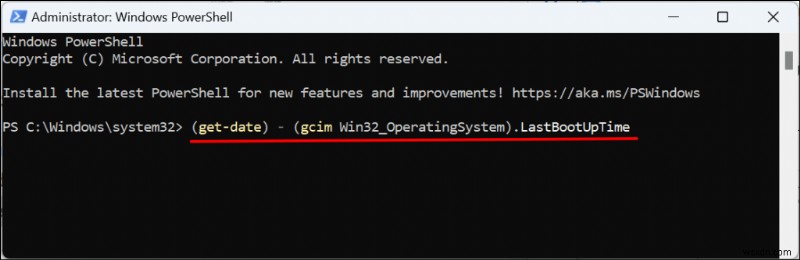 Windows 11에서 작업 관리자·명령 프롬프트·PowerShell로 PC 가동 시간 확인하는 방법