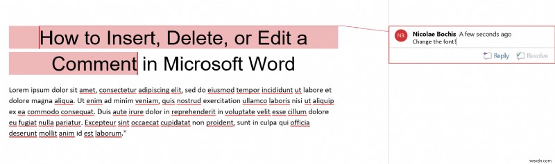 Microsoft Word 주석 완벽 가이드: 삽입, 편집, 삭제 방법