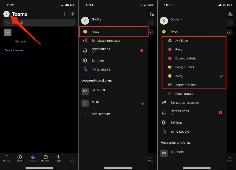Microsoft Teams 상태가 업데이트되지 않나요? 10가지 빠른 해결 방법