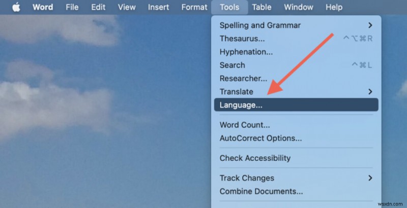Microsoft Word 언어 설정 변경 방법(데스크톱 및 온라인)