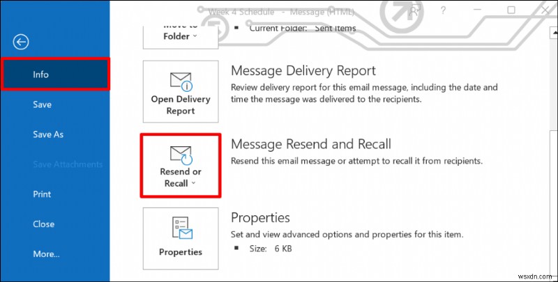 빠른 가이드: 웹과 데스크톱에서 Outlook 이메일 전송 취소 및 회수하는 방법