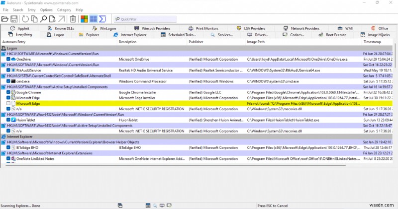 간편한 시작 프로그램 관리: Autoruns로 Windows 성능 향상시키기