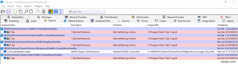간편한 시작 프로그램 관리: Autoruns로 Windows 성능 향상시키기