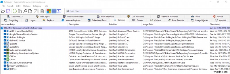 간편한 시작 프로그램 관리: Autoruns로 Windows 성능 향상시키기