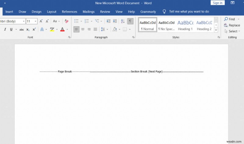 Microsoft Word에서 섹션 나누기 삽입하는 방법: 초보자를 위한 완벽 가이드