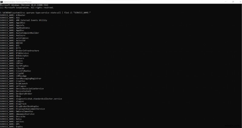 PowerShell과 명령 프롬프트로 Windows 서비스 목록 손쉽게 확인하는 방법