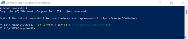 PowerShell과 명령 프롬프트로 Windows 서비스 목록 손쉽게 확인하는 방법