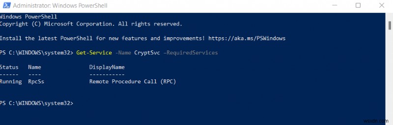 PowerShell과 명령 프롬프트로 Windows 서비스 목록 손쉽게 확인하는 방법