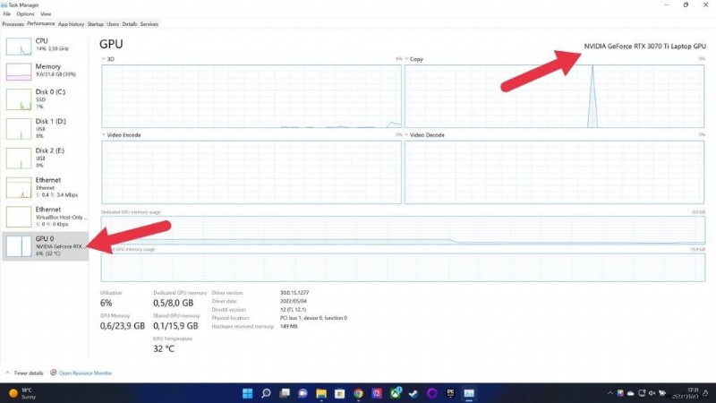 Windows 11에서 그래픽 카드 모델 확인하는 방법 총정리