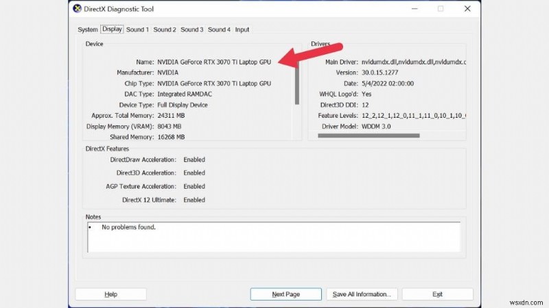 Windows 11에서 그래픽 카드 모델 확인하는 방법 총정리