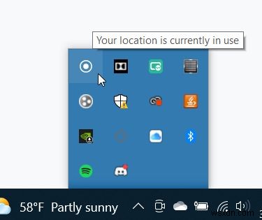 Windows  현재 위치가 사용 중입니다  아이콘의 진짜 의미와 위치 추적 끄는 법